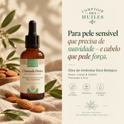 Informação complementar — Óleo de Amêndoa Doce Biológico · COMPTOIR DES HUILES