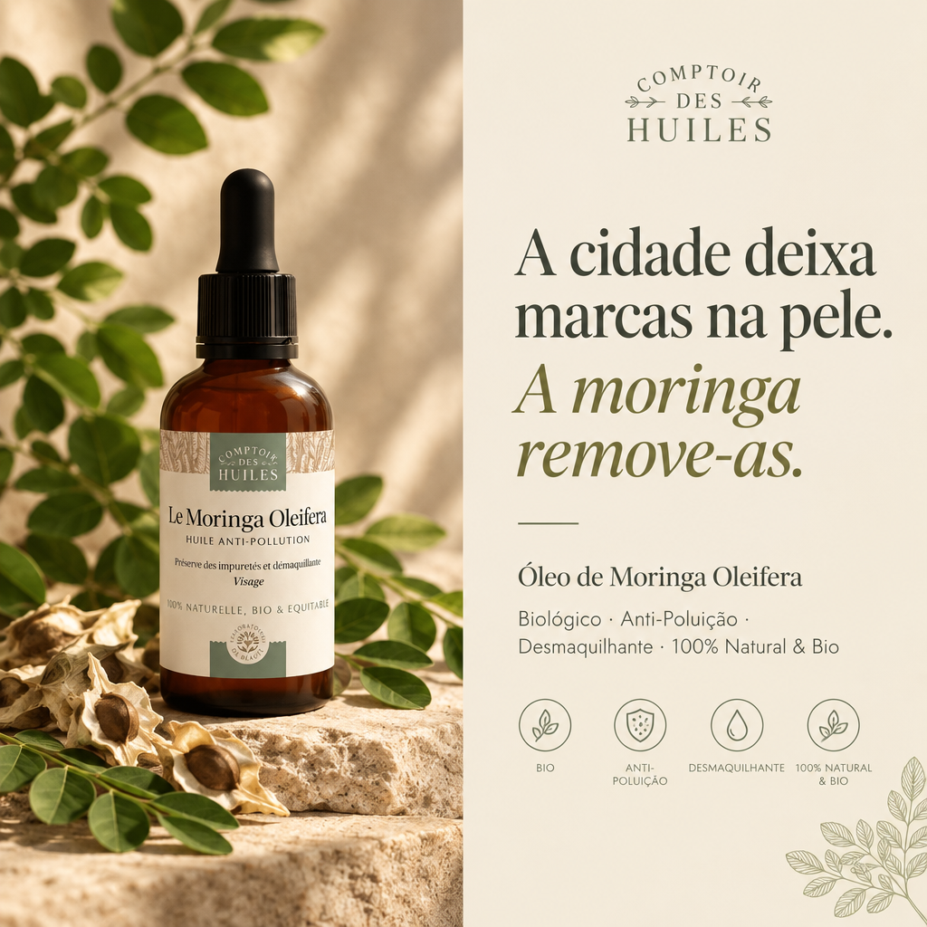 Informação complementar — Óleo de Moringa Oleifera Biológico · COMPTOIR DES HUILES
