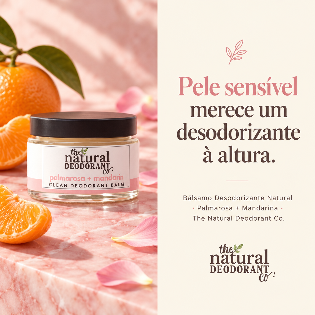 Informação complementar — Desodorizante Bálsamo Clean Palmarosa e Mandarina