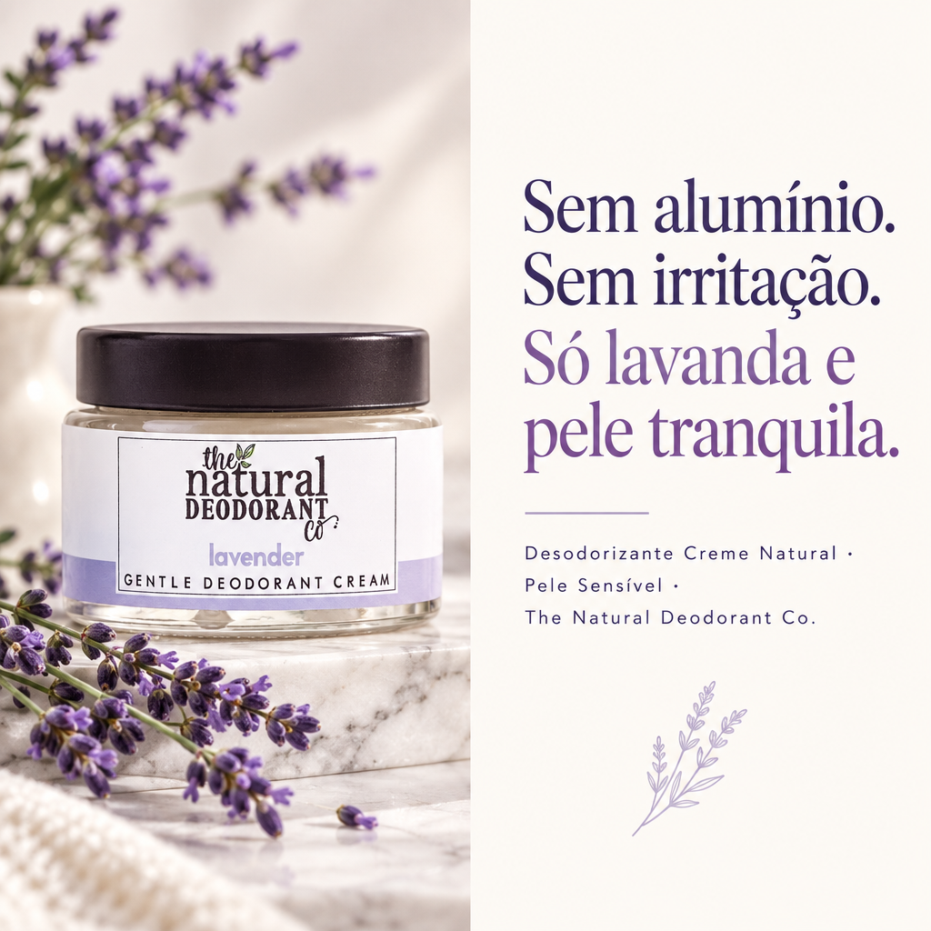Informação complementar — Creme Desodorizante Gentle Lavanda 55 g