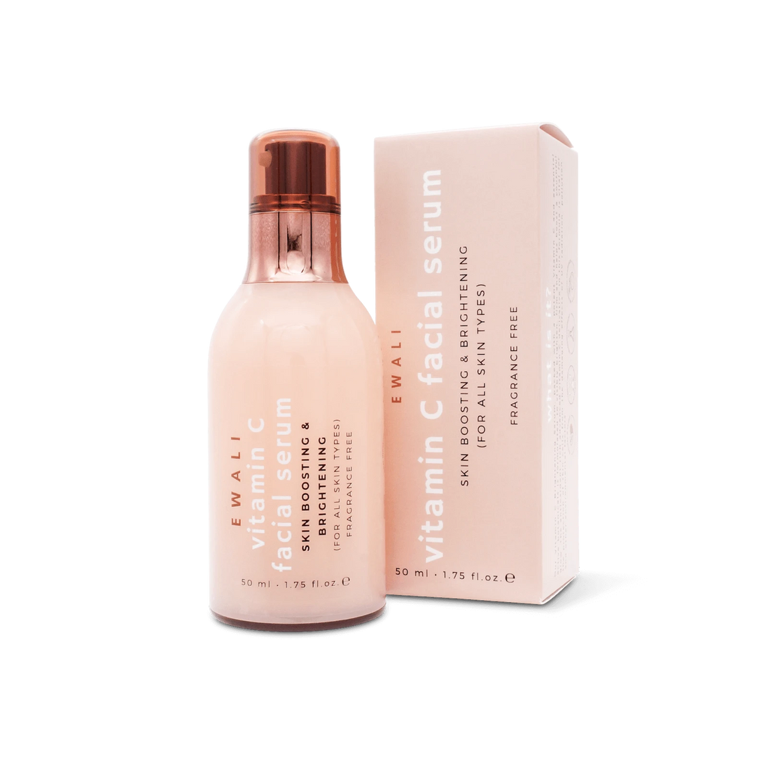 Embalagem do Sérum Facial com Vitamina C — EWALI Beauty