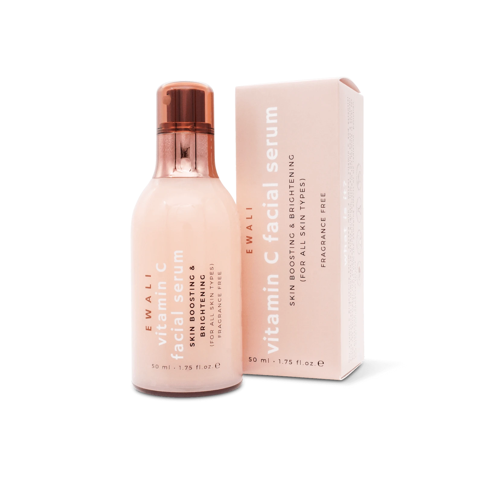 Embalagem do Sérum Facial com Vitamina C — EWALI Beauty